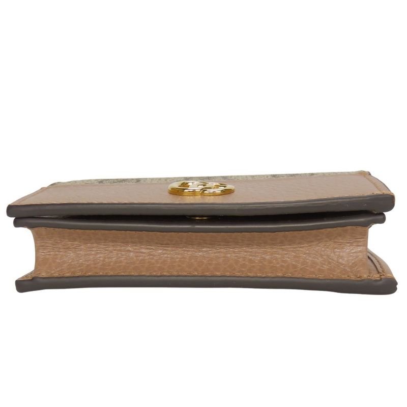 Gucci Bifold Wallet GG Marmont Supreme Canvas Leather Dusting — view 3