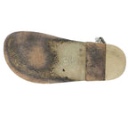 Chanel Footbed Coco Mark Sandals 0 Silver Grayish 36 — view 4