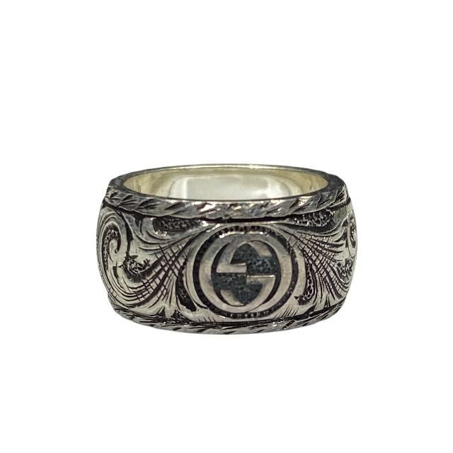 Gucci Cat Head Ring Jewelry Animal SV 925 Silver 8 — view 4