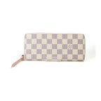 Louis Vuitton Portefeuille Clemence Damier Azur Long Wallet