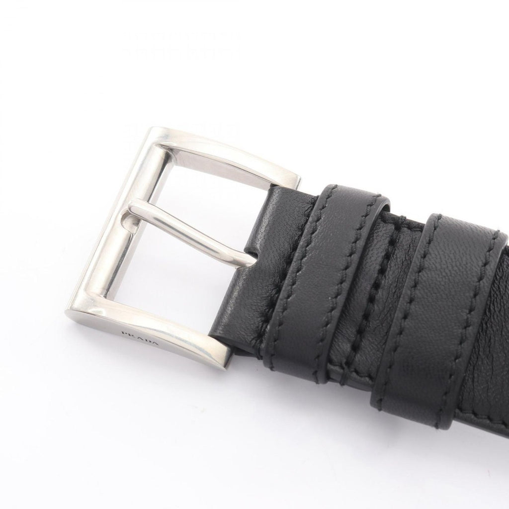 Prada Belt Leather Black 85 — view 2