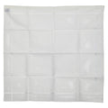Hermes Handkerchief Jacquard White Cotton