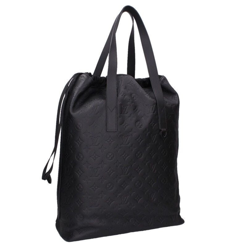 Louis Vuitton Monogram Shadow Helmet Leather Tote Bag