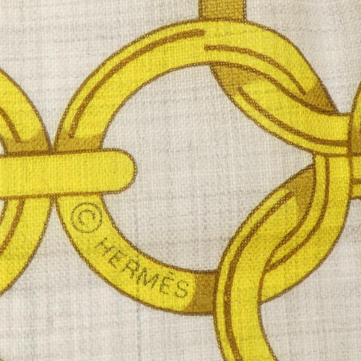 Hermes Maillons ET Chaines Rectangle Stole — view 4