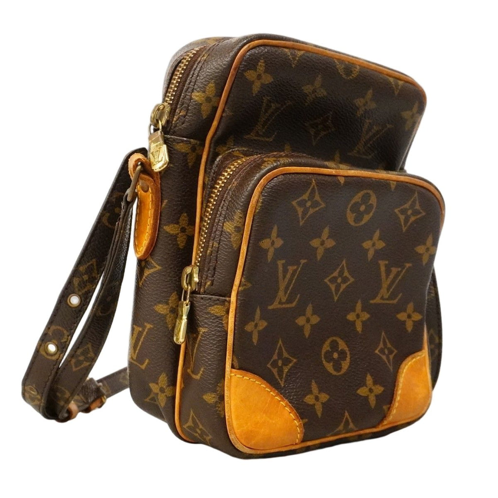 Louis Vuitton Shoulder Bag Monogram Amazon Brown — view 2