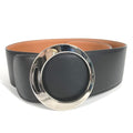 Hermes Belt Thick Leather Black