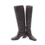 Hermes Boots Leather Brown 35 — view 3