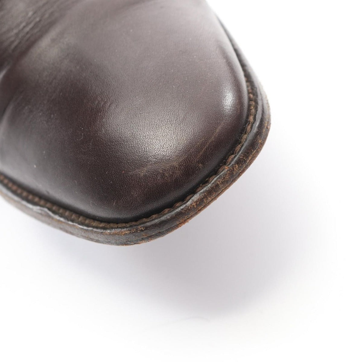 Hermes Boots Leather Brown 35 — view 7