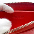Bottega Veneta Coin Case Red Intrecciato — view 9