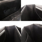 Hermes Vintage Leather Black Handbag 1126 — view 8