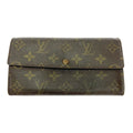 Louis Vuitton Monogram Pochette Porte Monet Cles Di Brown
