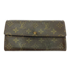 Louis Vuitton Monogram Pochette Porte Monet Cles Di Brown