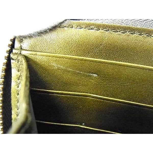 Gucci Micro Guccissima Patent Leather Round Zipper Long — view 6
