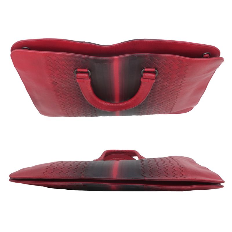 Bottega Veneta Tote Bag Hand Intrecciato Gradient Business Red — view 5