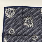 Dior Scarf Navy Silk Vintage — view 3