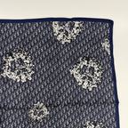 Dior Scarf Navy Silk Vintage — view 4