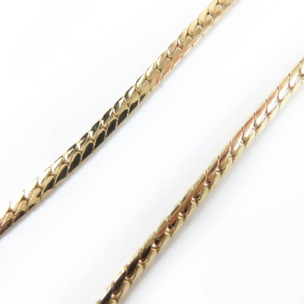 Dior Vintage Rhinestone Necklace Gold Black — view 5