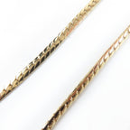 Dior Vintage Rhinestone Necklace Gold Black — view 5