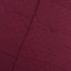 Louis Vuitton Shawl Monogram Silk Wool Red Vintage Scarf — view 8