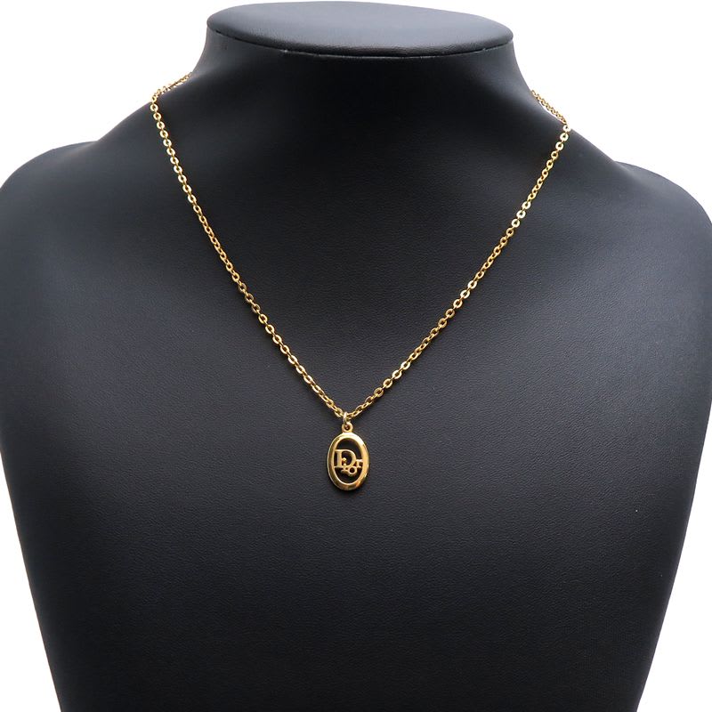 Christian Dior Logo Necklace — view 8