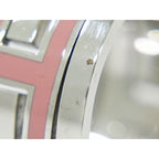 Hermes Move Ash H Logo AG 925 Ring 52 12 Silver Pink Accessories — view 5