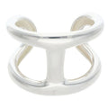 Hermes Osmose GM Silver Bangle