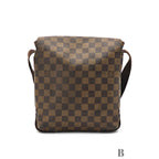 Louis Vuitton Damier Brooklyn PM Shoulder Bag Brown — view 4