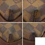 Louis Vuitton Damier Brooklyn PM Shoulder Bag Brown — view 7