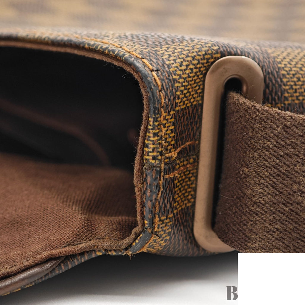 Louis Vuitton Damier Brooklyn PM Shoulder Bag Brown — view 8