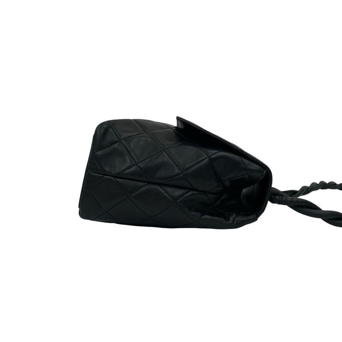 Chanel Card and Vintage Quilted CC Logo Lambskin Shoulder Bag — view 6
