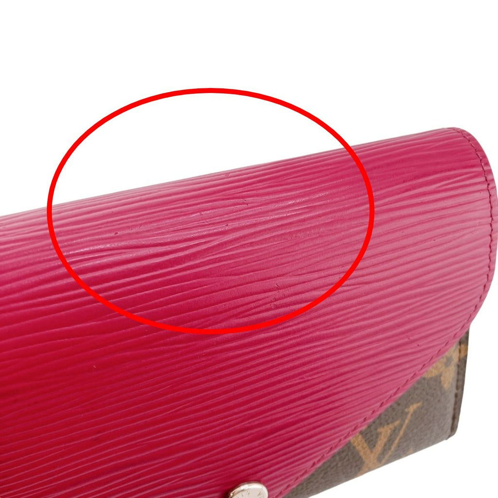 Louis Vuitton Monogram Portefeuille Marillet Compact Trifold Wallet — view 9