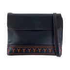 Yves Saint Laurent Vintage Y Cutout Black Orange