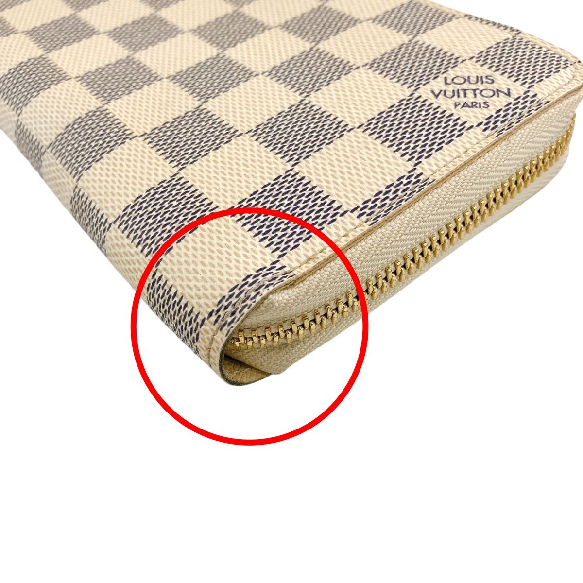Louis Vuitton Azur Round Zipper Zippy Wallet Long — view 7