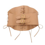 Dior Belt D-lace Corset Brown Leather — view 2