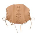 Dior Belt D-lace Corset Brown Leather