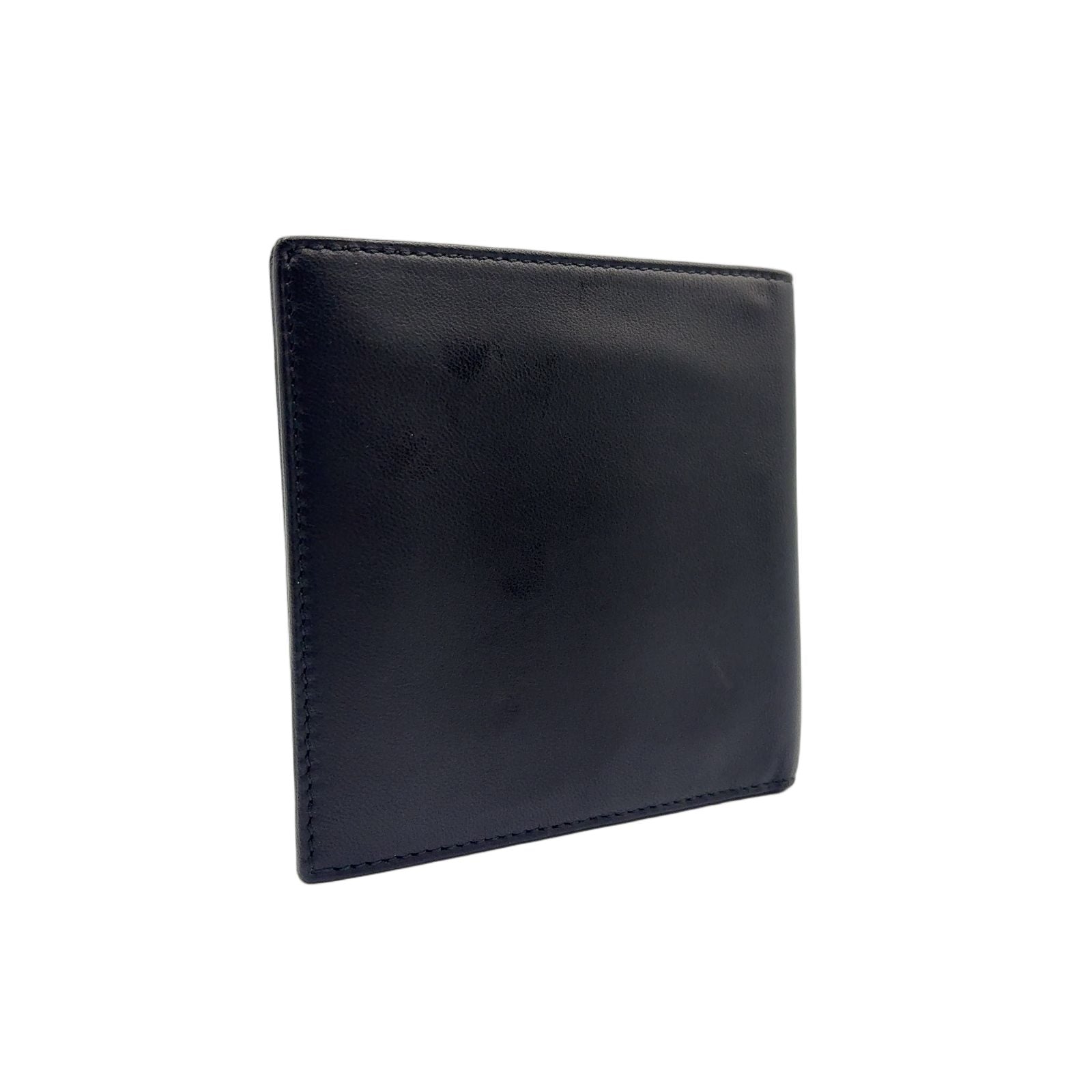 Loewe Bifold Card Case Leather Black Wallet — view 2
