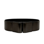 Bottega Veneta Belt Brown M Thick Waist 88 cm 85 Leather