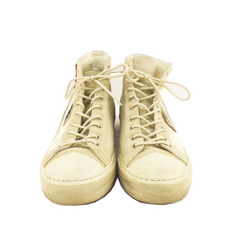 Louis Vuitton High Cut Sneakers Tattoo Line Patch Size 7 — view 2