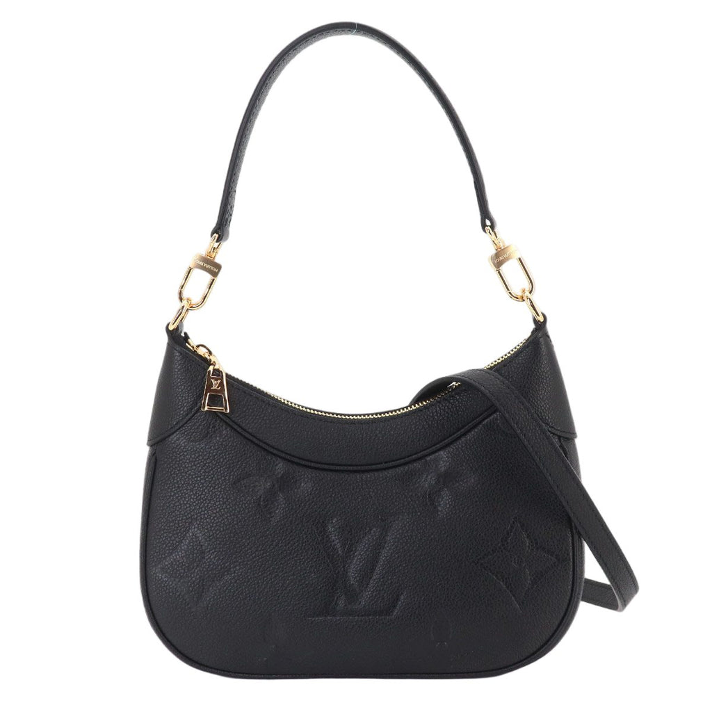Louis Vuitton Monogram Empreinte Bagatelle NM 2-Way Shoulder Bag Black