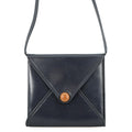 Hermes Shoulder Bag Wood Navy Gold Box Calf