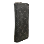 Louis Vuitton Wallet Monogram Eclipse Zippy Vertical Black — view 2