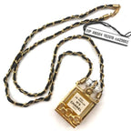 Chanel Perfume Necklace No5 Gold — view 3