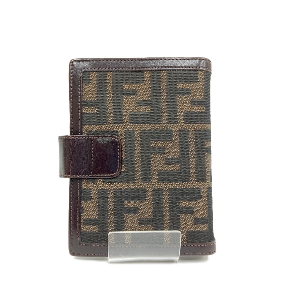 Fendi Zucca 6 Holes Notebook Cover Brown — view 3