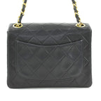 Chanel Shoulder Lambskin Black Bag — view 3