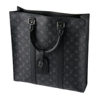 Louis Vuitton Sac Plat Black Gray Tote Bag — view 4