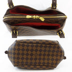 Louis Vuitton Belem MM Shoulder Bag Damier Brown — view 5