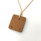 Hermes Necklace As de Coeur PM Metal Brown — view 4