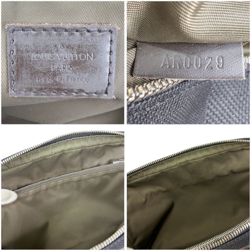 Louis Vuitton Crossbody Bag Shoulder Damier Geant Acrobat Canvas Black — view 8