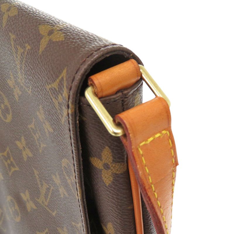 Louis Vuitton Monogram Musette Salsa Short Strap Shoulder Bag Brown — view 5