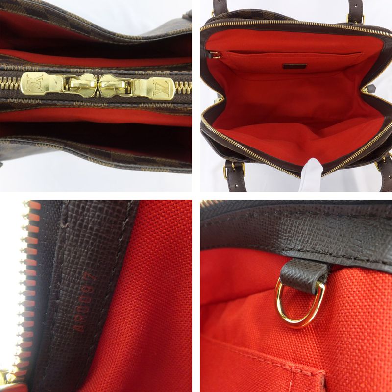 Louis Vuitton Belem MM Shoulder Bag Damier Brown — view 8